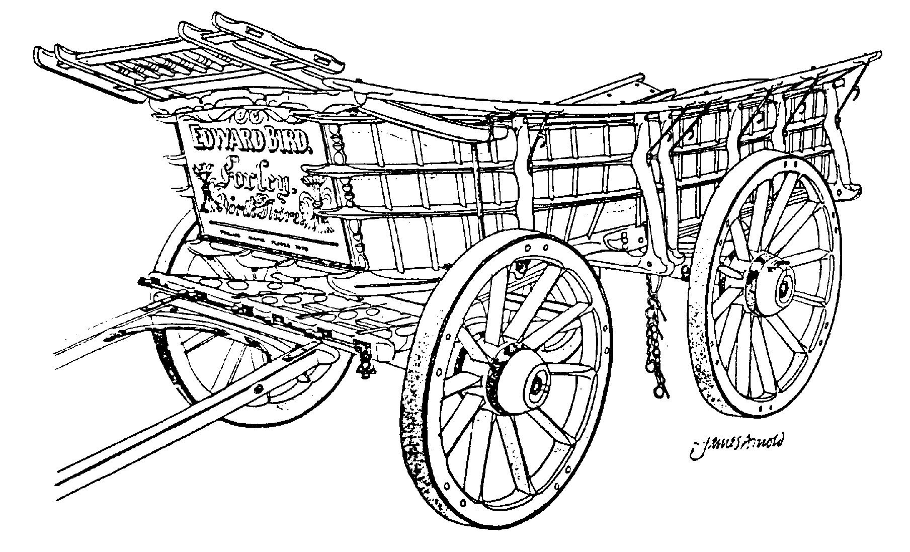 Horse Drawn Farm Waggons